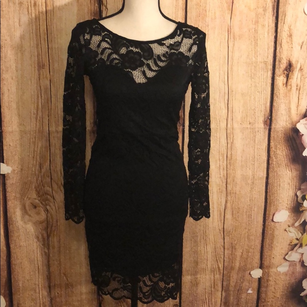 ** HOMECOMING DRESS*** Black Lace Dress- Homecoming Dress!!